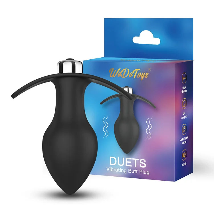 Vibrating Butt Plug Anal Sex Toy For Men And Women