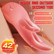 Load image into Gallery viewer, Tongue Licking Device Silicone Female Second Tide Masturbation Vibrator Adult Toy