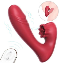 Load image into Gallery viewer, Sucking Tongue-licking Panty Vibrator