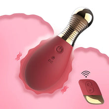 Load image into Gallery viewer, Remote control mini perfume bottle jumping egg multi-frequency strong shock bean stimulation friction R head vibrator