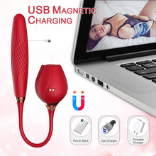 Load image into Gallery viewer, App Remote Control detachable Double Head Sucking And Vibrating Rose Toy