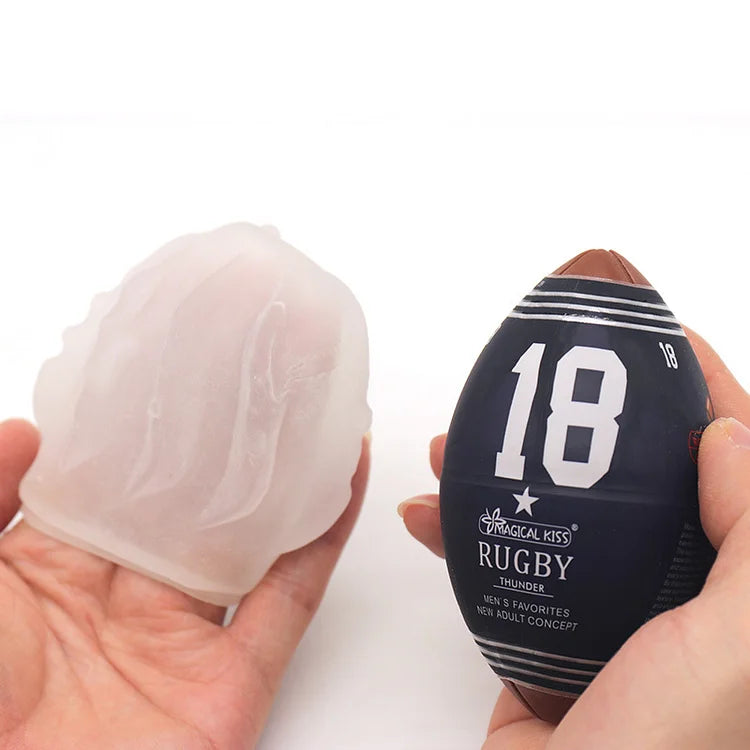 Rugby-shaped Egg Masturbation Egg Men's Portable Mini Aircraft Cup Men's Adult Sex Toys