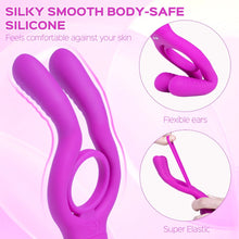 Load image into Gallery viewer, Casey - Remote Control Testicle Clit Vibrator &amp; Cock Ring