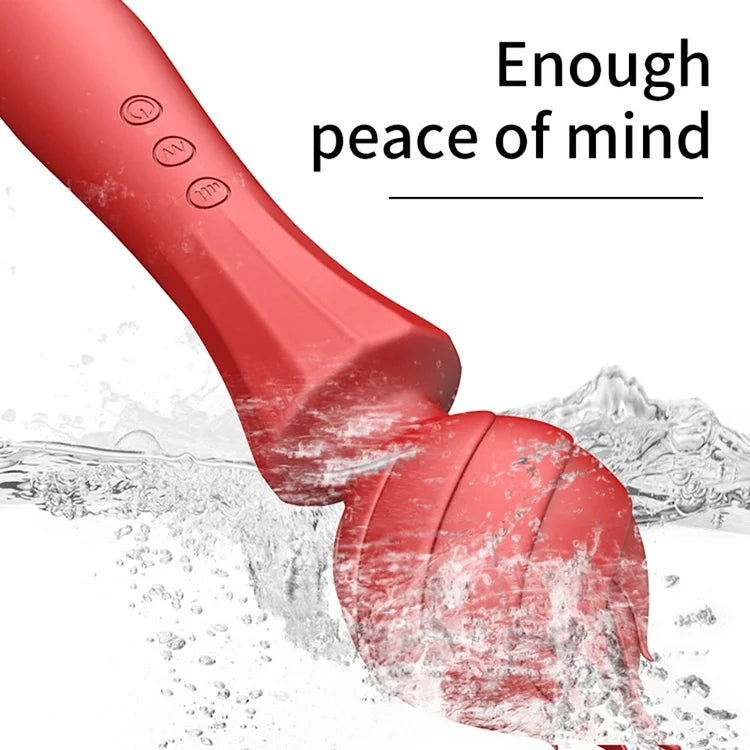 Rose Head G-spot Flexible Vibrator