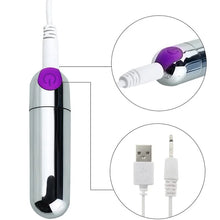 Load image into Gallery viewer, Bullet Vagina Stimulator Massager for Travel Vibrant with USB Rechargeable Waterproof