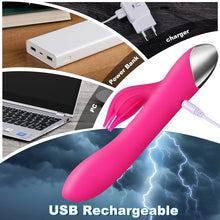 Load image into Gallery viewer, Rabbit Vibrator 10 Speed G Pot Clitoris Stimulation Massage