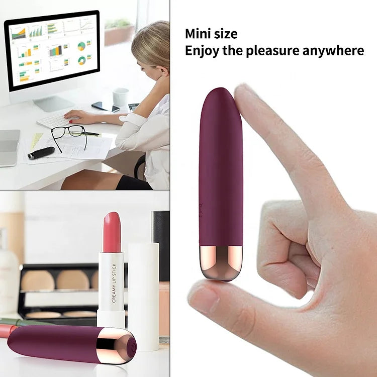 Lipstick Vibrating Bullet Vibrator Vibrator Female Masturbation Stick Female Products Female Second Tide Flirt Vibrator