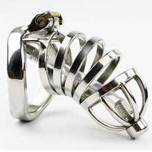 Load image into Gallery viewer, Stainless Steel Belt Conduit Chastity Lock