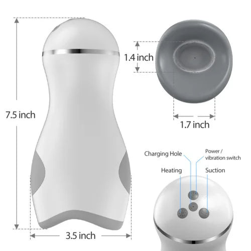 Automatic Male Masturbation 9 Vibration Modes with Sucking USB Charging