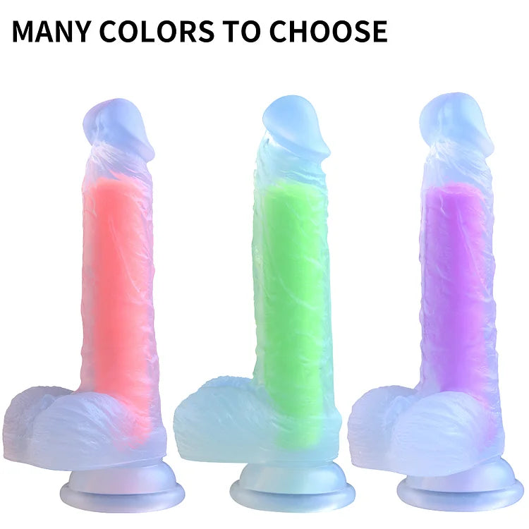 Transparent Penis Realistic Dildo