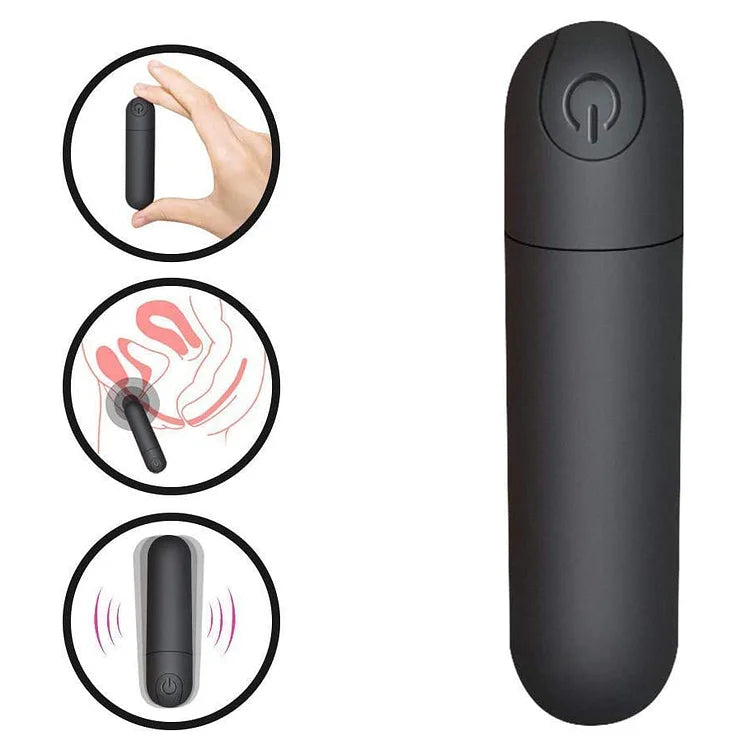 Bullet Vagina Stimulator Massager for Travel Vibrant with USB Rechargeable Waterproof