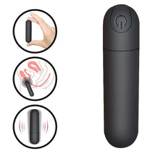 Load image into Gallery viewer, Bullet Vagina Stimulator Massager for Travel Vibrant with USB Rechargeable Waterproof