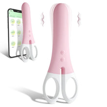 Load image into Gallery viewer, Scissors Vibrator - 9 Frequency Vibration Clitoral Stimulator With App Control