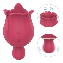 Load image into Gallery viewer, Rose Vibrant Suction Toy