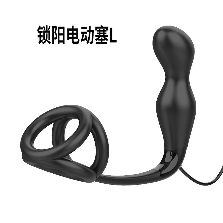 Pleasure Suoyang Electric Anus Plug Warming Exploratory Challenge Electric Rear Court Plug Magnetic Charging Fun Products