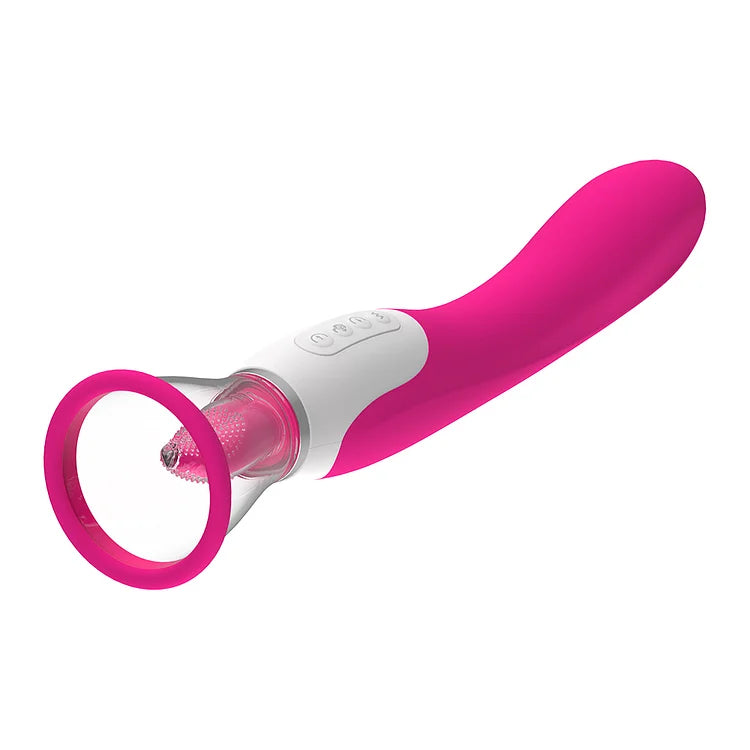 Hard Rock Vibrating Rod Female Masturbator Vibrating Av Bead Rotating Rod Automatic Heating Sucking Tongue Licker Pluggable Device