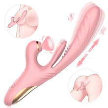 Load image into Gallery viewer, 3 in 1 Suction &amp; Thrusting Vibrator With Tongue For Clitoris &amp; G-spot