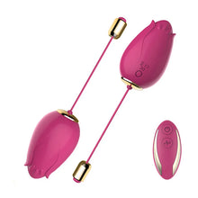 Load image into Gallery viewer, Remote Control Rose Vibrator Egg Massager