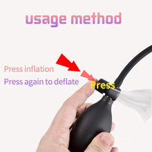 Load image into Gallery viewer, Mini Inflatable Small Anal Plug Expandable Pull Pump Butt Plug Prostate Massager