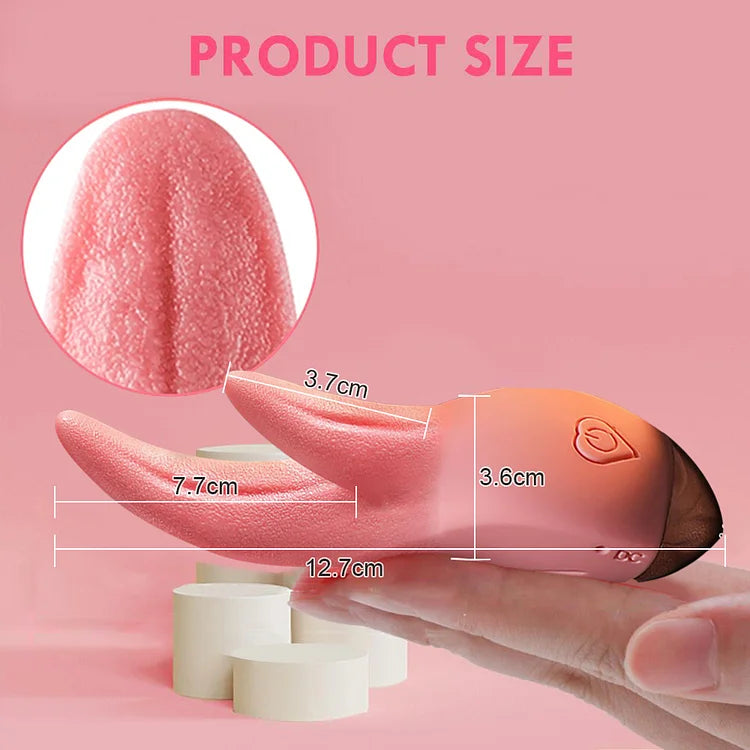 Tongue Licking Device Silicone Female Second Tide Masturbation Vibrator Adult Toy