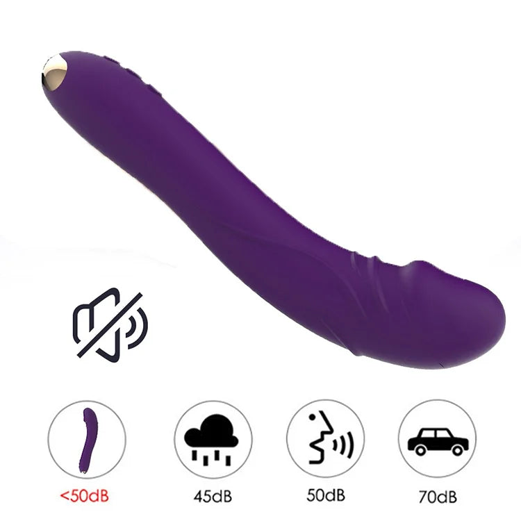 7-Frequency G-spot Realistic Dildo Vibrator