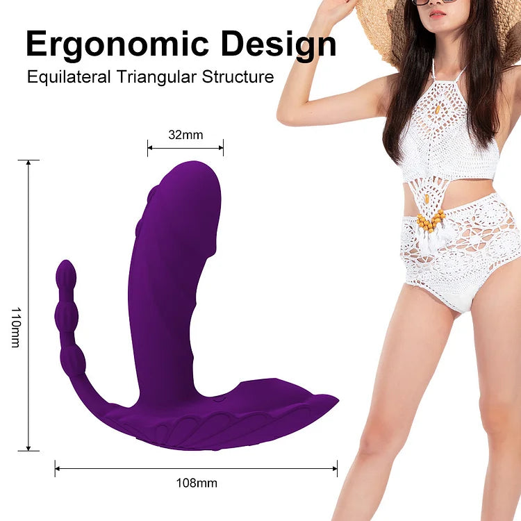 Wearing Jumping Egg Sucking Vibrator 8-band Female Sex Products