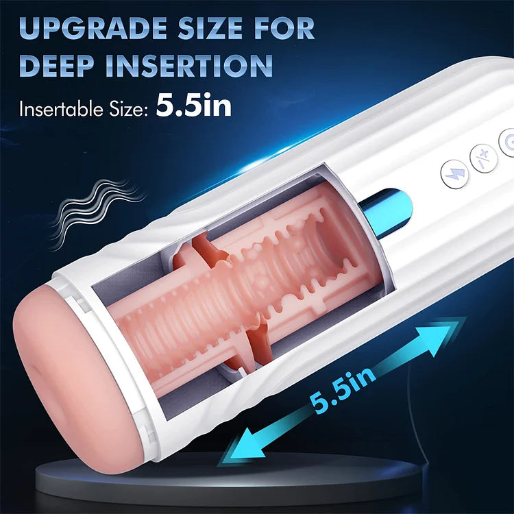 Automatic Male Masturbator Cup - 7 Thrusting & Vibrating Function