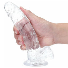 Load image into Gallery viewer, 7.3-inch Transparent Dildo