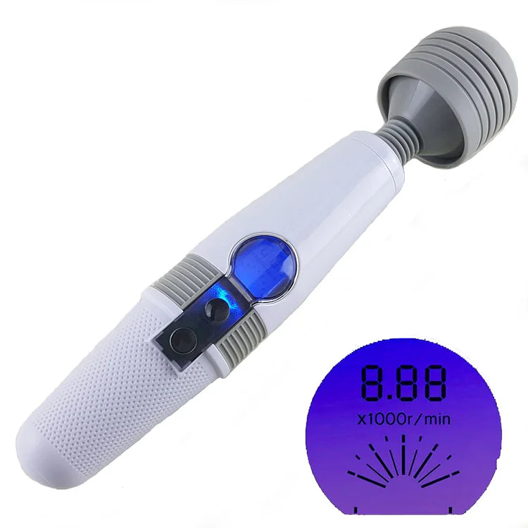 Av Vibrator For Women's Masturbator With Rechargeable Lcd Display For Adult Erotic Massage