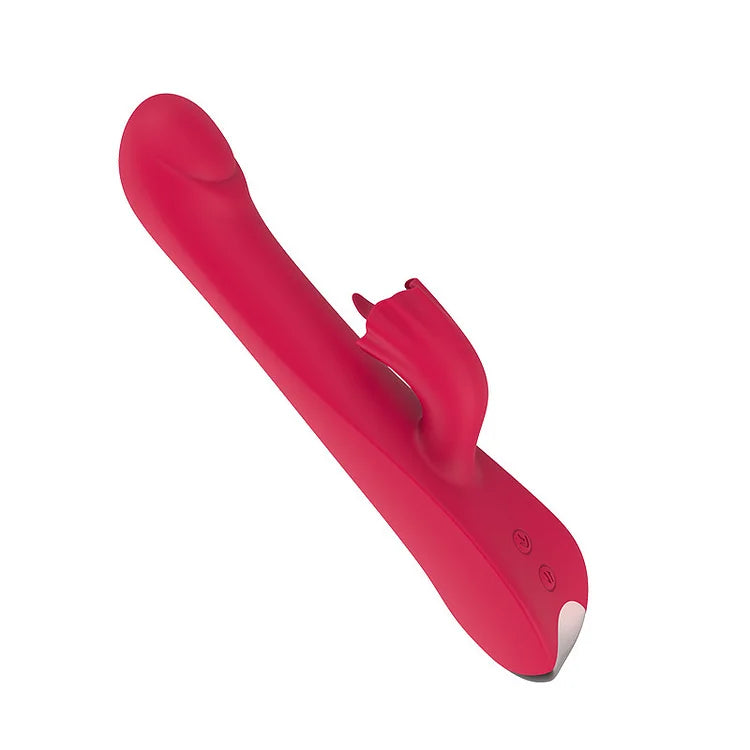 Tongue Licking Vibrating Stick  Couple Flirting Toy Masturbation