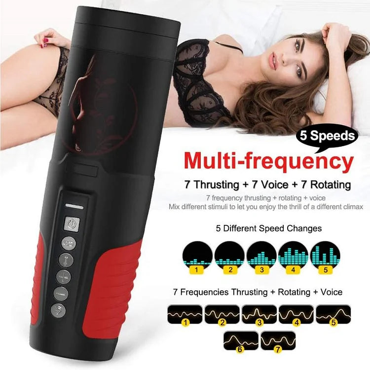 Meiji Sexy Servant Fully Automatic Male Retractable Rotary Bed Calling Pronunciation Electric Aircraft Cup Generation I