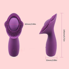 Load image into Gallery viewer, Massager Rose Red Silicone Av Stick, Fun Electric Adult Product Vibrator