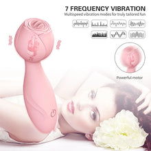 Load image into Gallery viewer, 7-frequency Rose Clitoral Stimulator