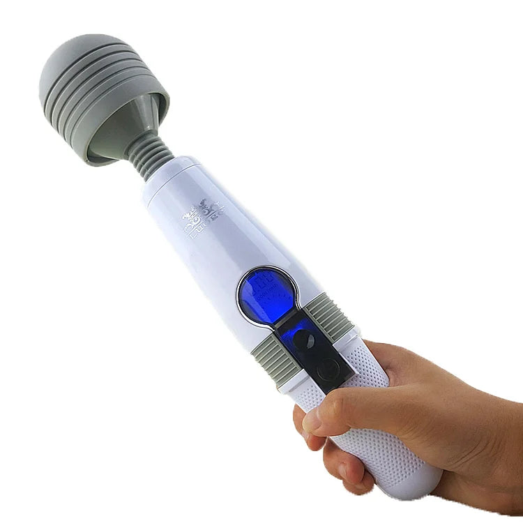 Av Vibrator For Women's Masturbator With Rechargeable Lcd Display For Adult Erotic Massage