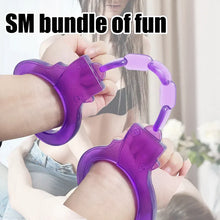 Load image into Gallery viewer, Soft Rubber Handcuffs Bdsm Restraint Toys For Adult