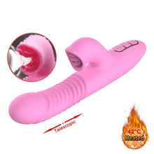 Load image into Gallery viewer, Honey Tongue - Fully Automatic Telescopic Tongue Licking Vibrator