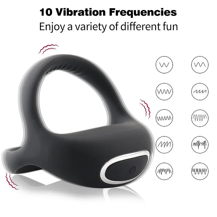 Vajra Circle App Remote Control Vibrating Penis Ring