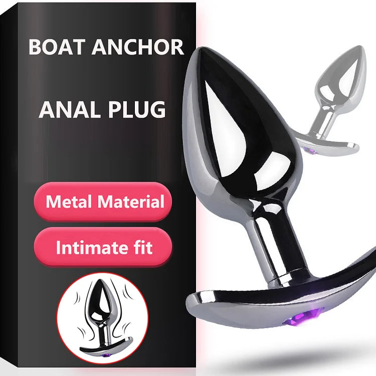 Ship Anchor Metal Anal Plug Female Appliance Backyard Masturbation Alternative Adult Sex Toys