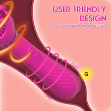 Load image into Gallery viewer, Scepter 10 Frequency Vibrator 5 Rotation Mode Clitoral Stimulator