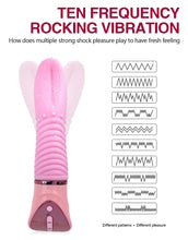 Load image into Gallery viewer, Women Vagina Clitoris Stimulator Multifunction G-spot Massager 10 Speed Tongue Vibrator Female Masturbation