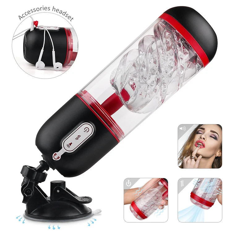 Sihand Cross Border Shd-s205 Automatic Male Penile Stretch Trainer Suction Cup