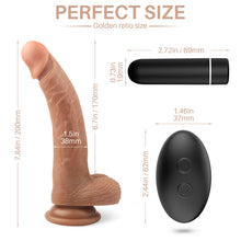 Load image into Gallery viewer, Vibration Suction Disk Simulated Pendule Women&#39;s Self-masturbating Appliance Big Chicken Bar Fun Sex Toy Fake Penis