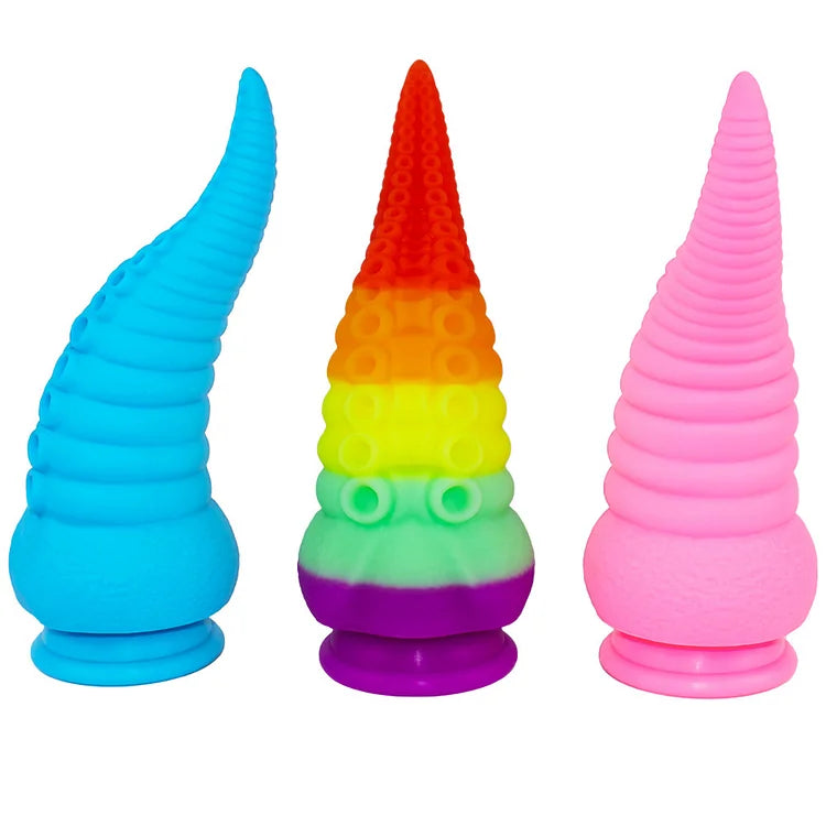 Silicone Tentacle Dildos for Anal Sex Toys Prostate Massage Buttplug Monster Penis for Women Masturbation